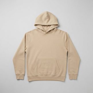 Winter Sand Organic Cotton Pocket Hoodie